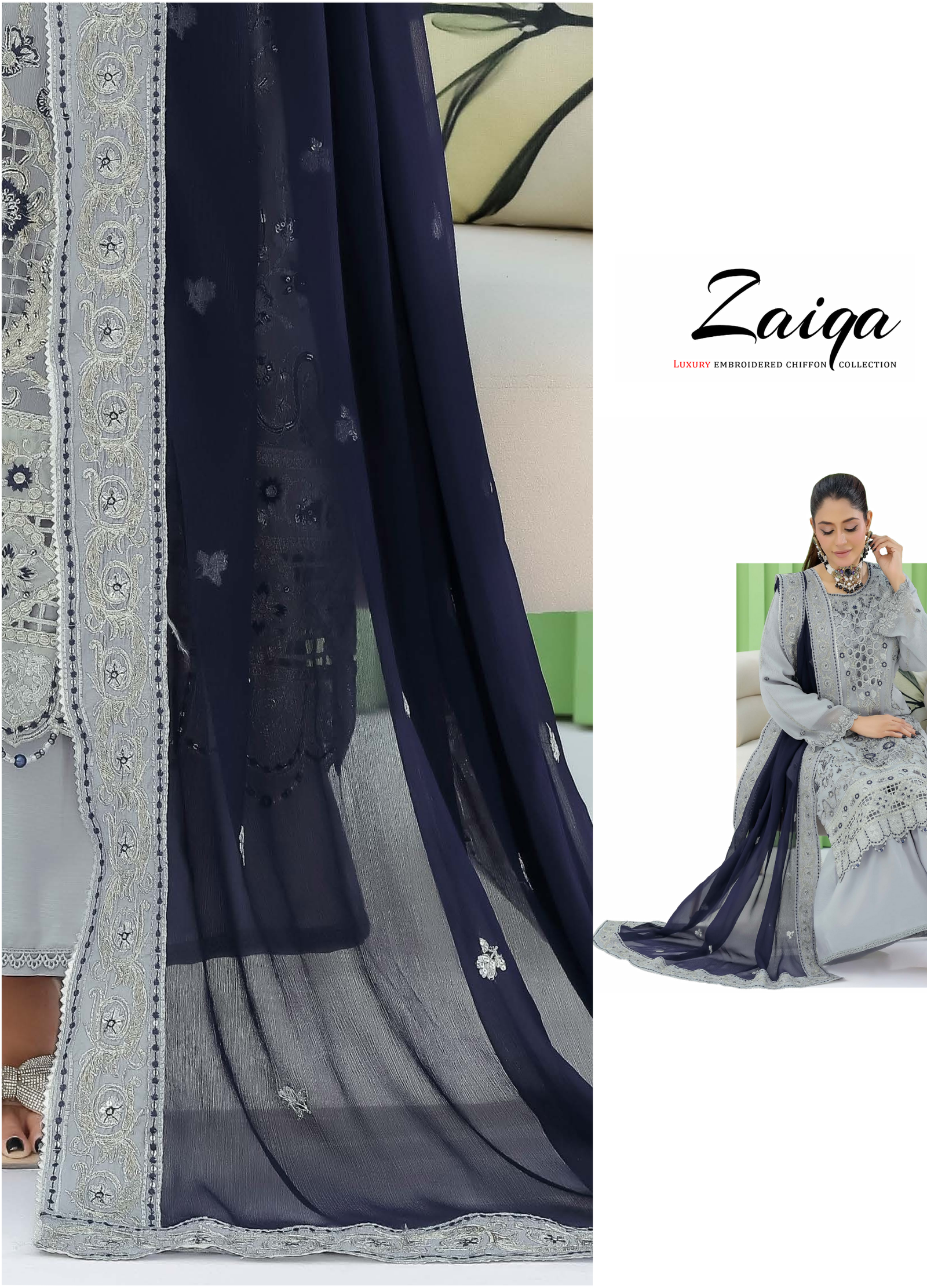 Zaiqa - Premium Luxury Chiffon Collection - Image 4