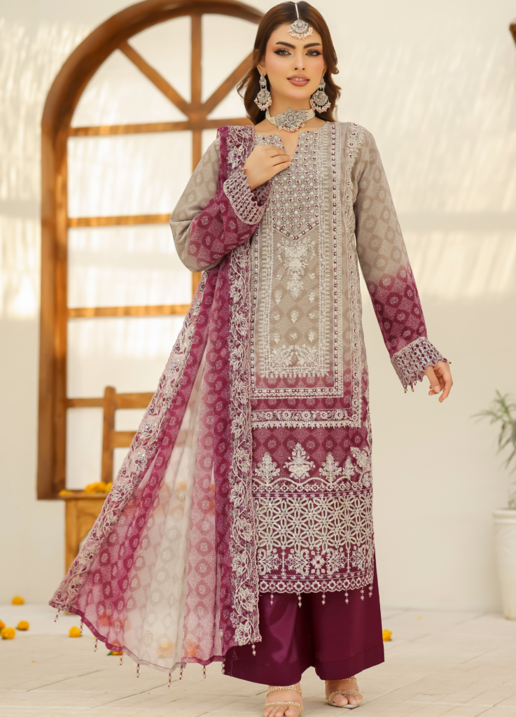 MAHIRA - Bin Hameed Digital Print Luxury Chiffon
